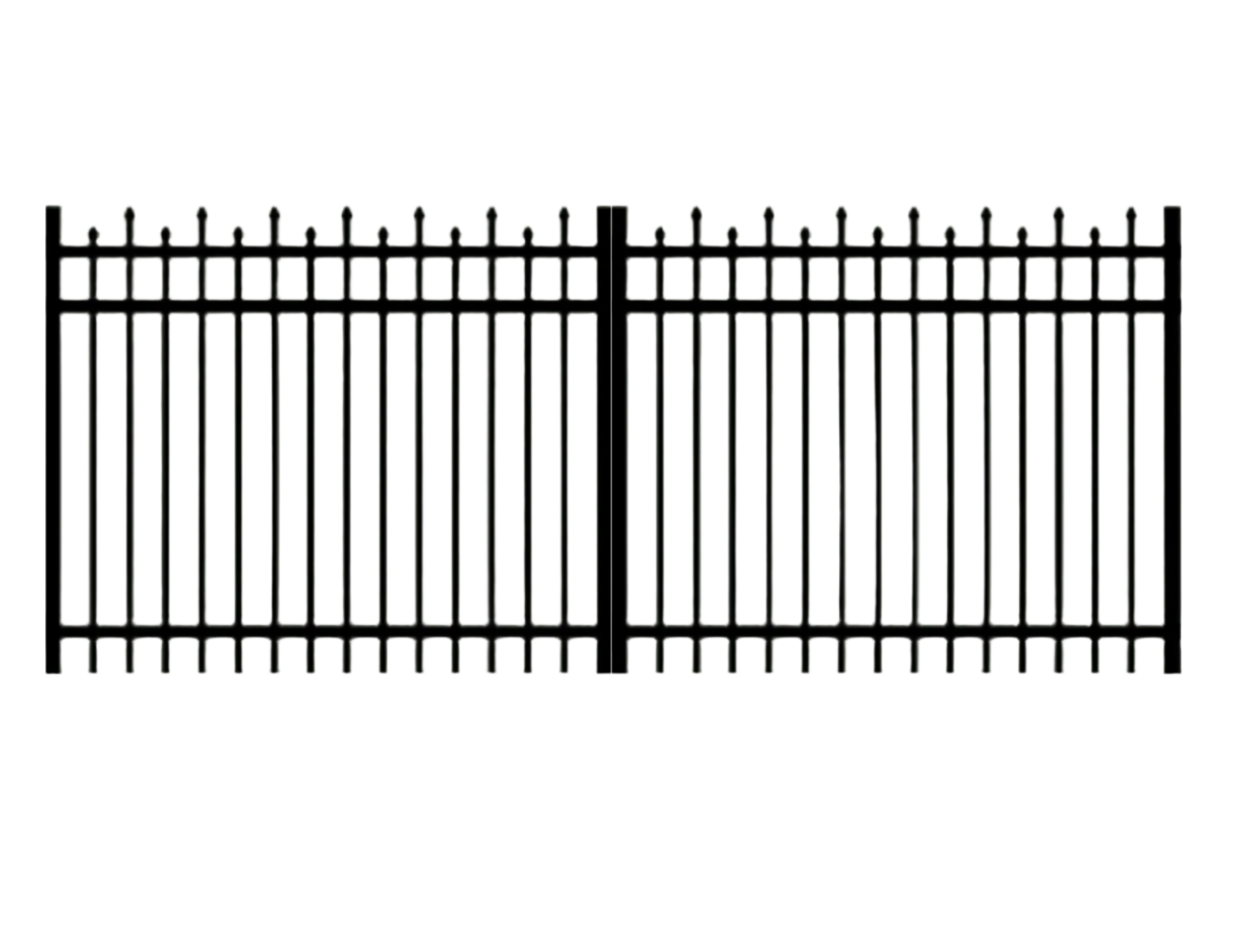 Bulldog Double Drive Aluminum Gate