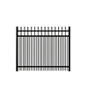 German Shepherd Double Picket Aluminum Walk Gate