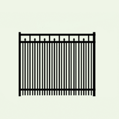 Labrador Double Picket Aluminum Walk Gate