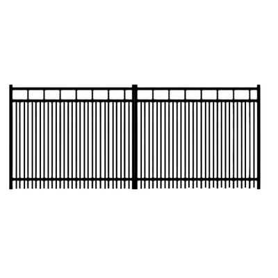 Retriever Double Picket Aluminum Double Drive Gate