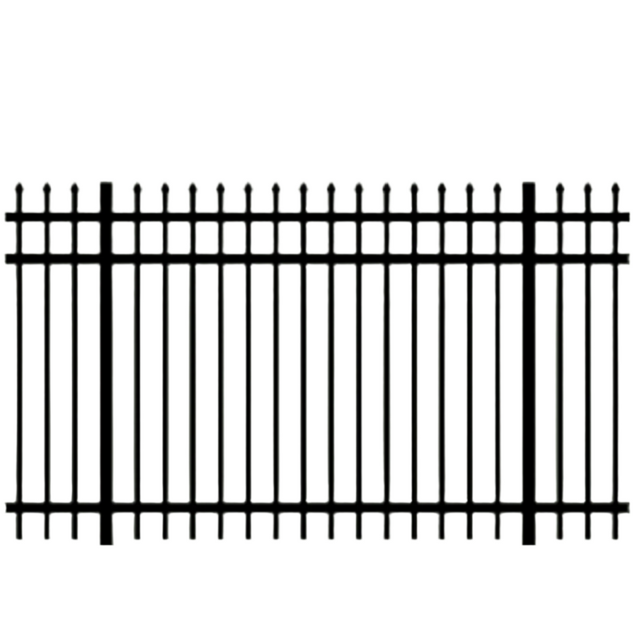 German Shepherd Aluminum Fence Panel  