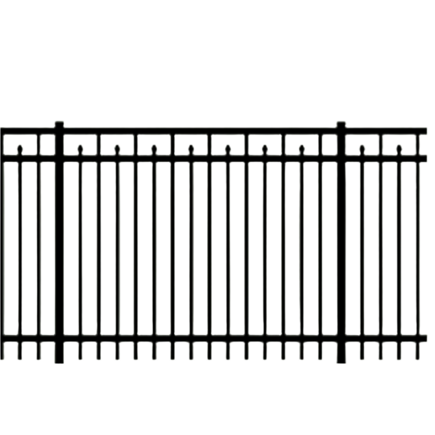 Labrador Residential Aluminum Fence Panel