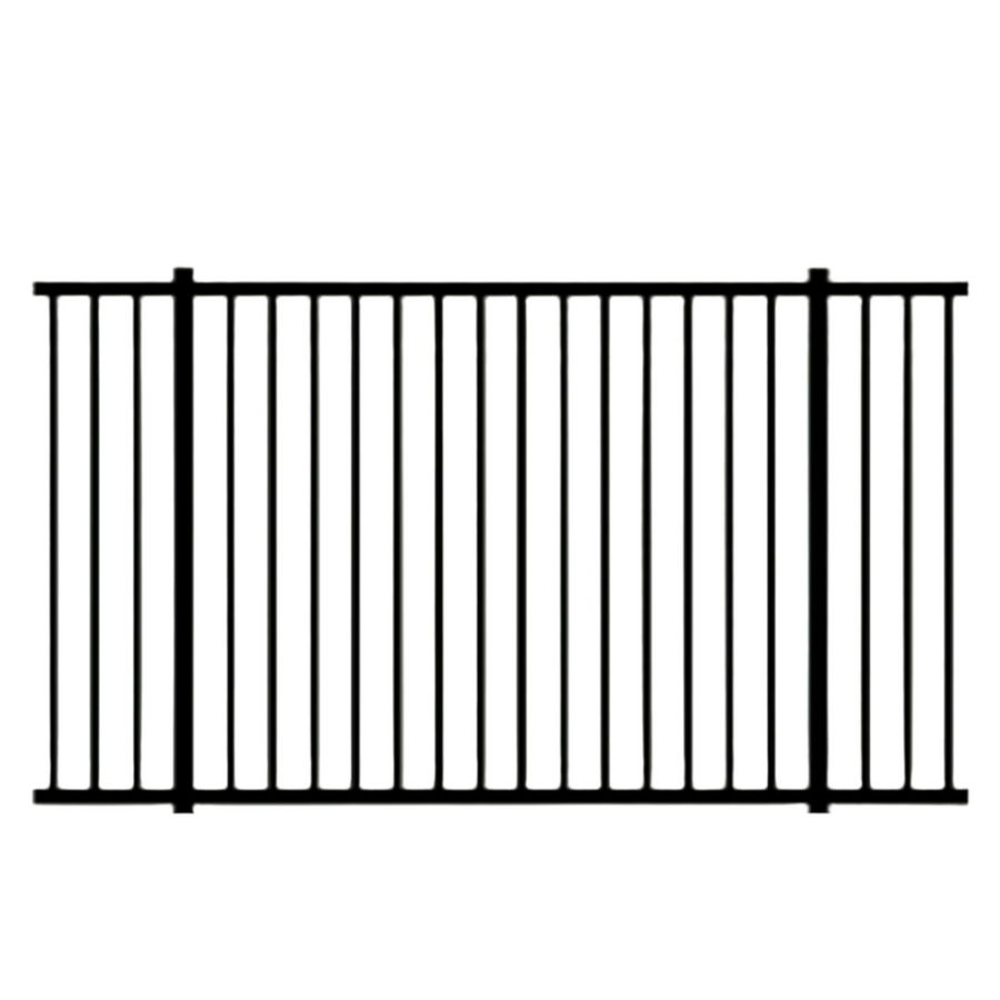 Border Collie Aluminum Fence Panel