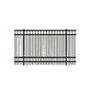 Beagle Aluminum Double Picket 4th rail Fence Panel