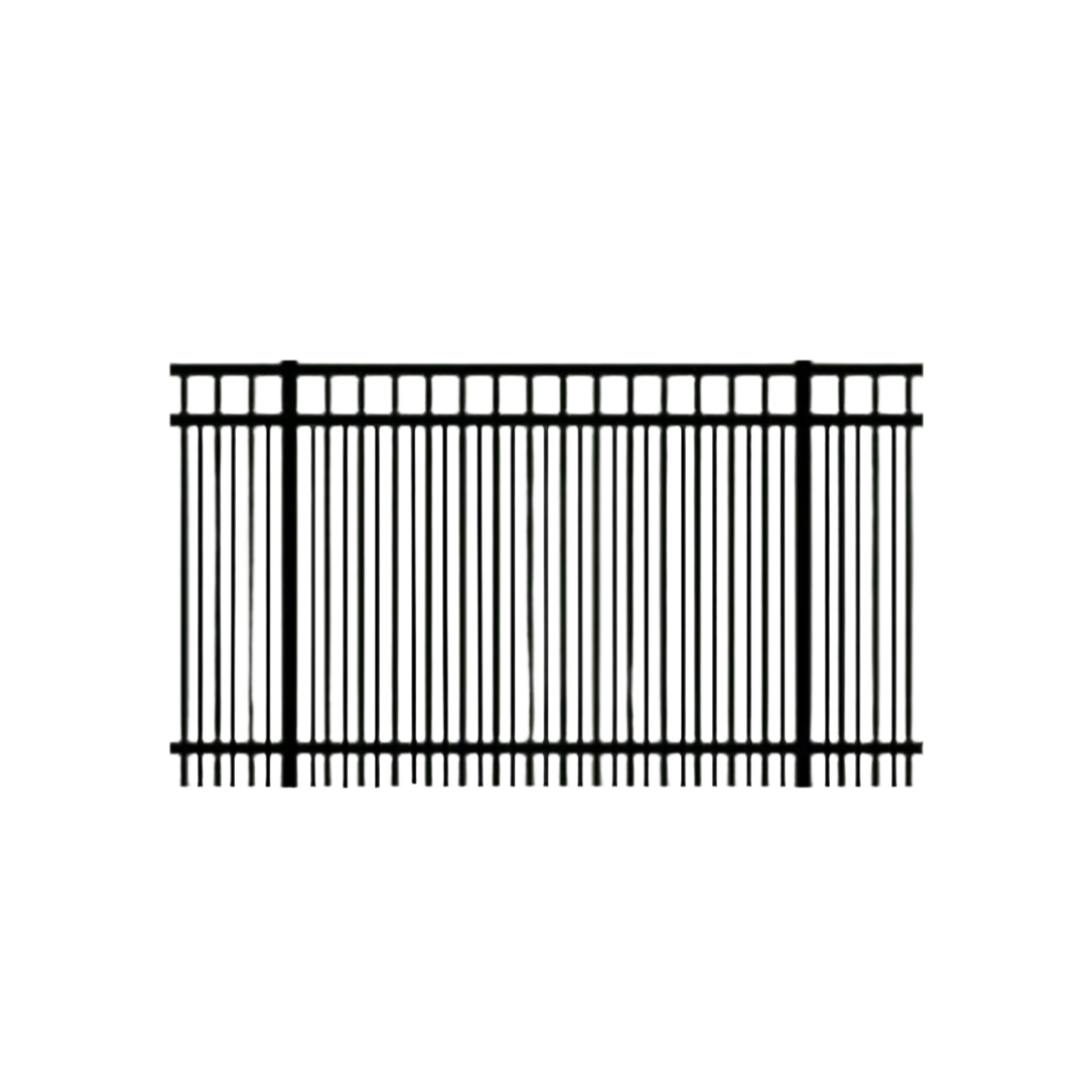 Beagle Aluminum Double Picket Fence Panel 
