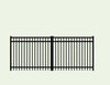 Double Residential Walk Gate