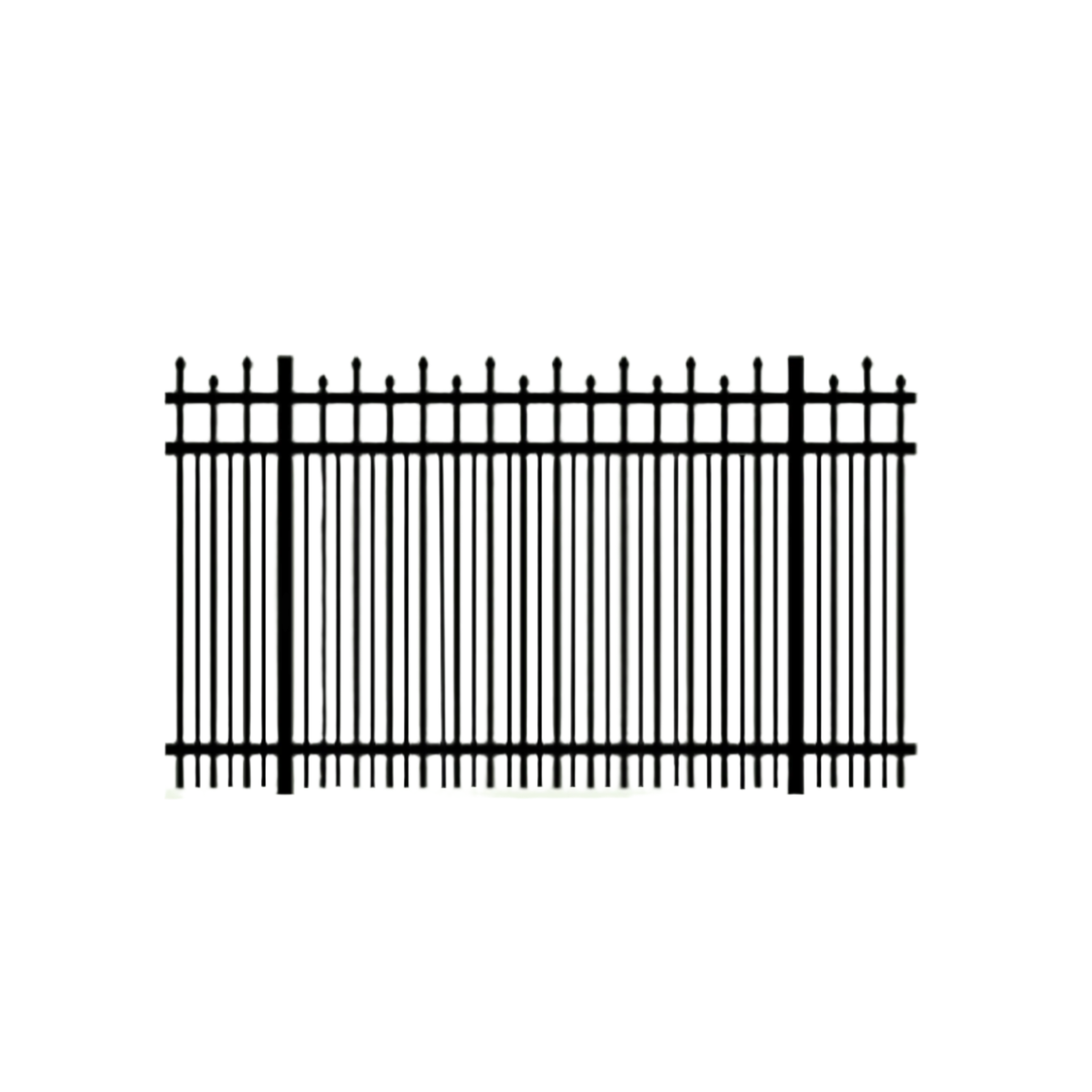 Bulldog Double Picket Aluminum Panel 