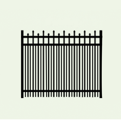 Bulldog Double Picket Aluminum Walk Gate