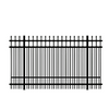 6' German Shepherd Double Picket 4th rail Aluminum Panel