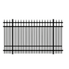 6' Great Dane Double Picket 4th Rail Aluminum Panel