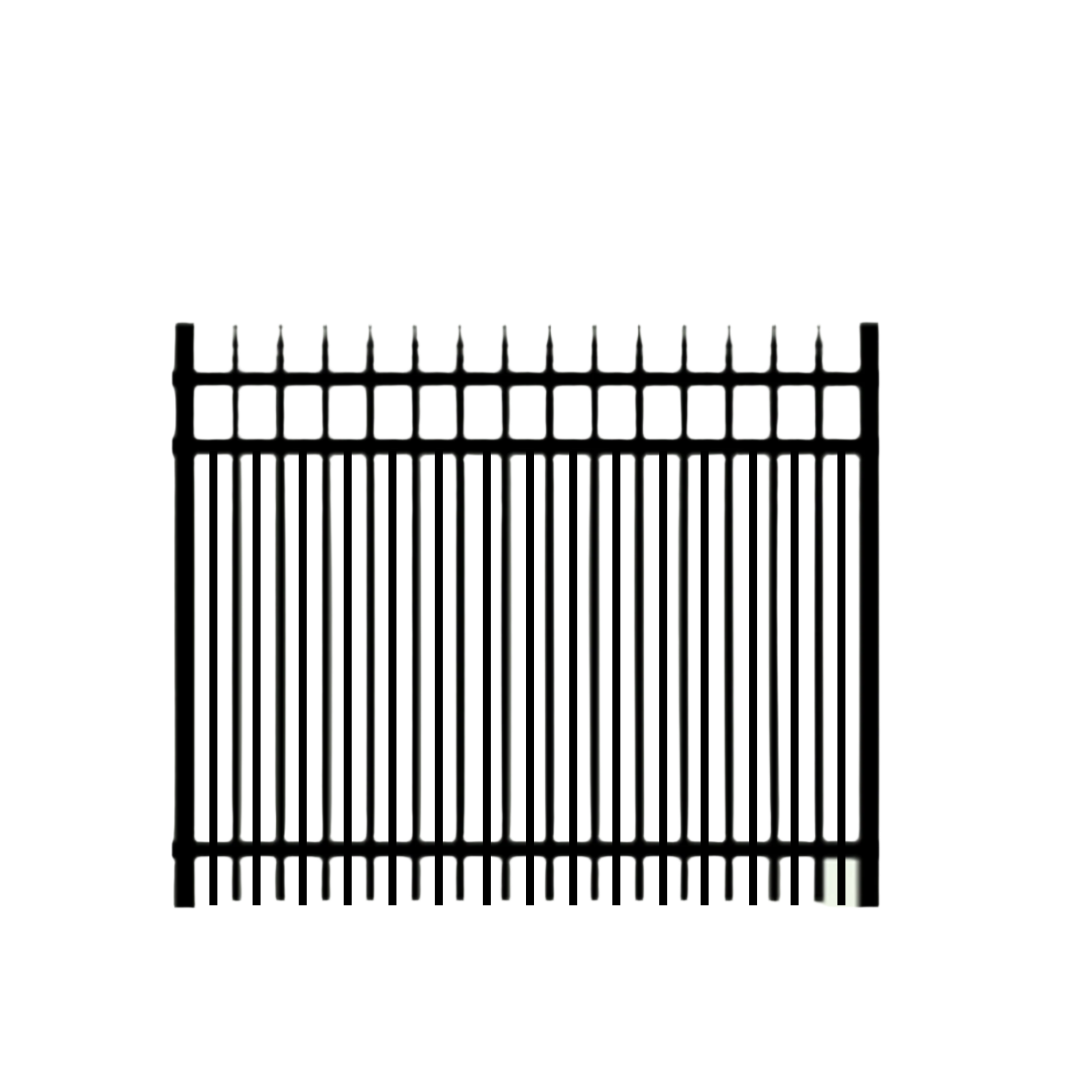 Great Dane Double Picket Aluminum Walk Gate 