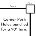 Aluminum Corner Posts 