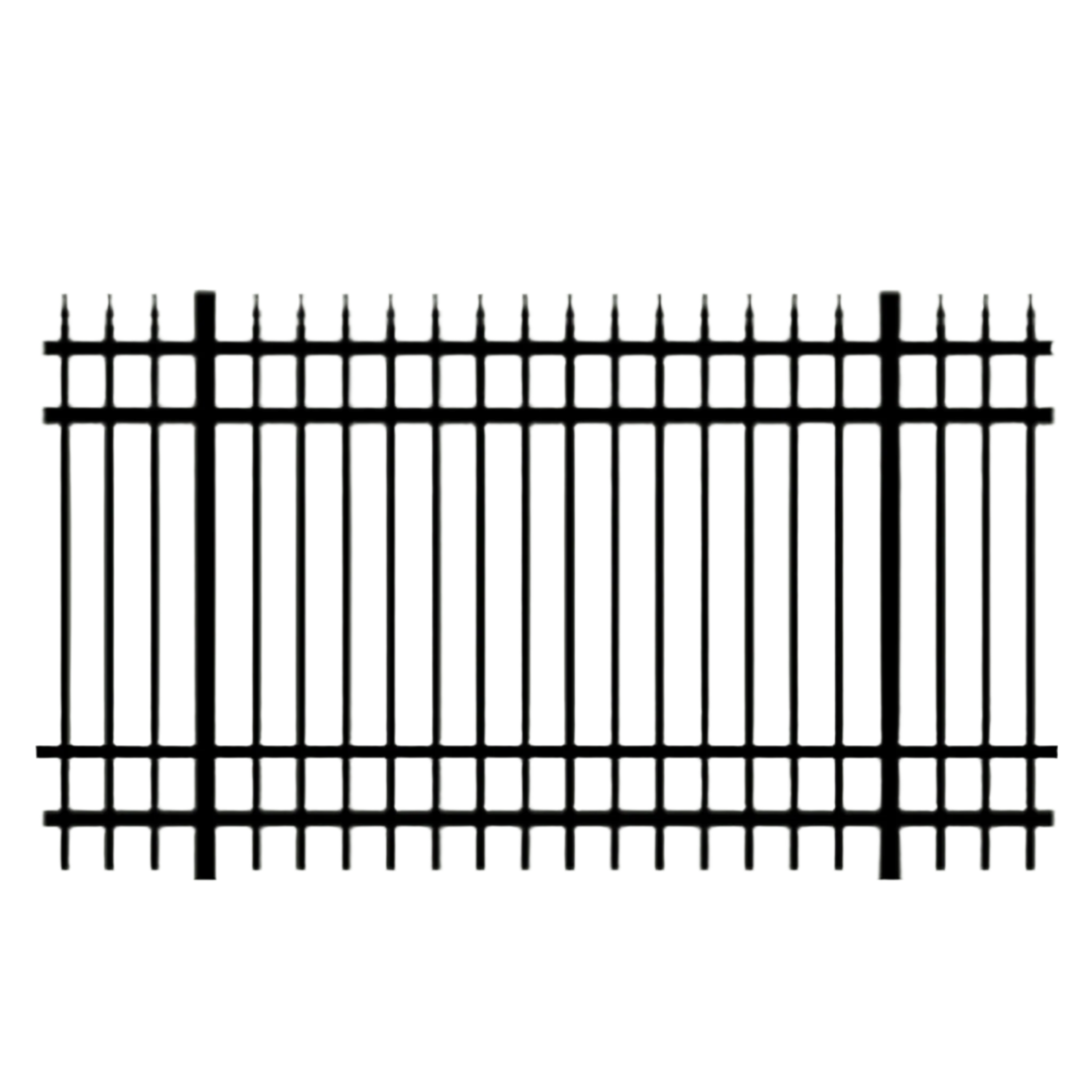 Great Dane 6' Residential Aluminum Fence Panel