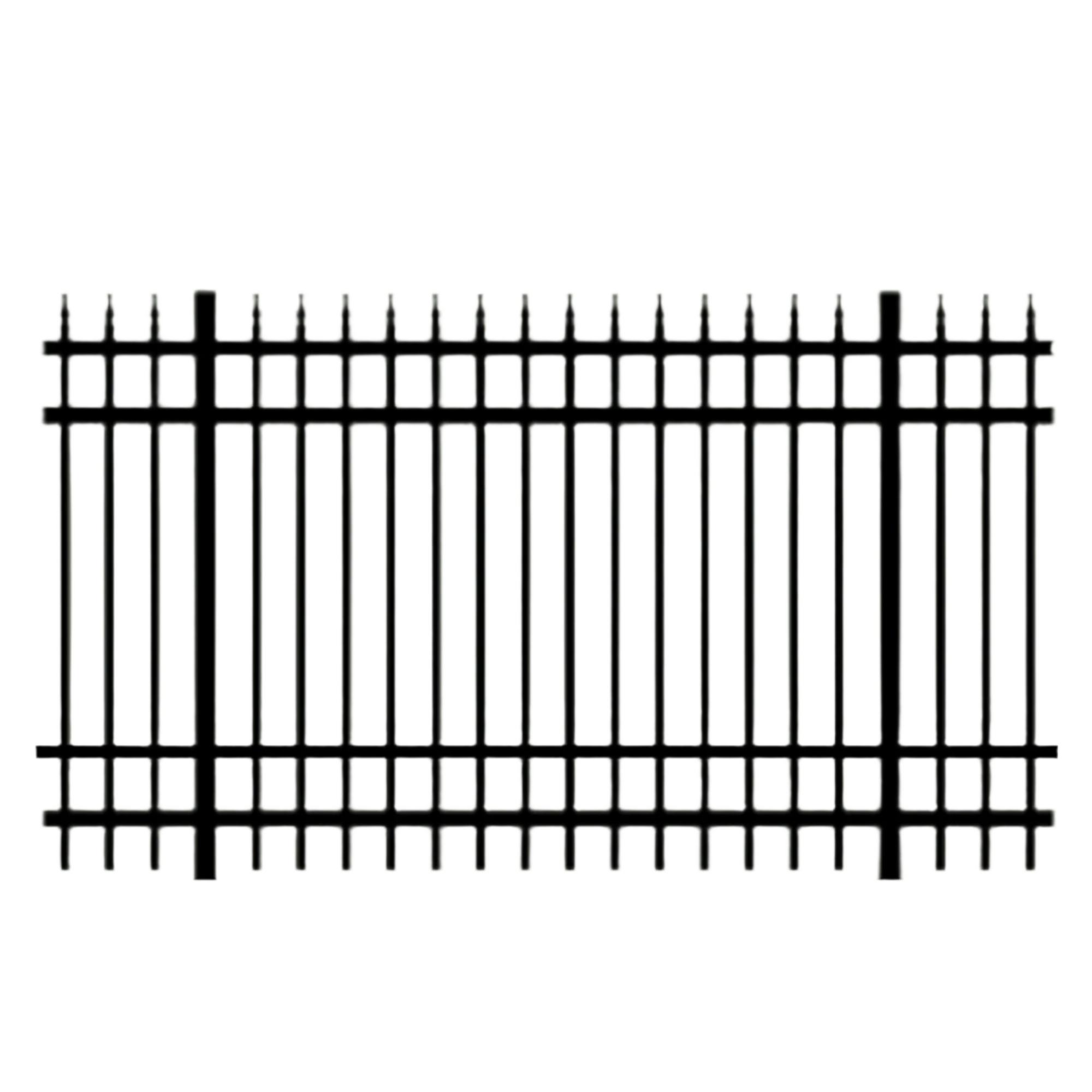 Great Dane 6' Residential Aluminum Fence Panel