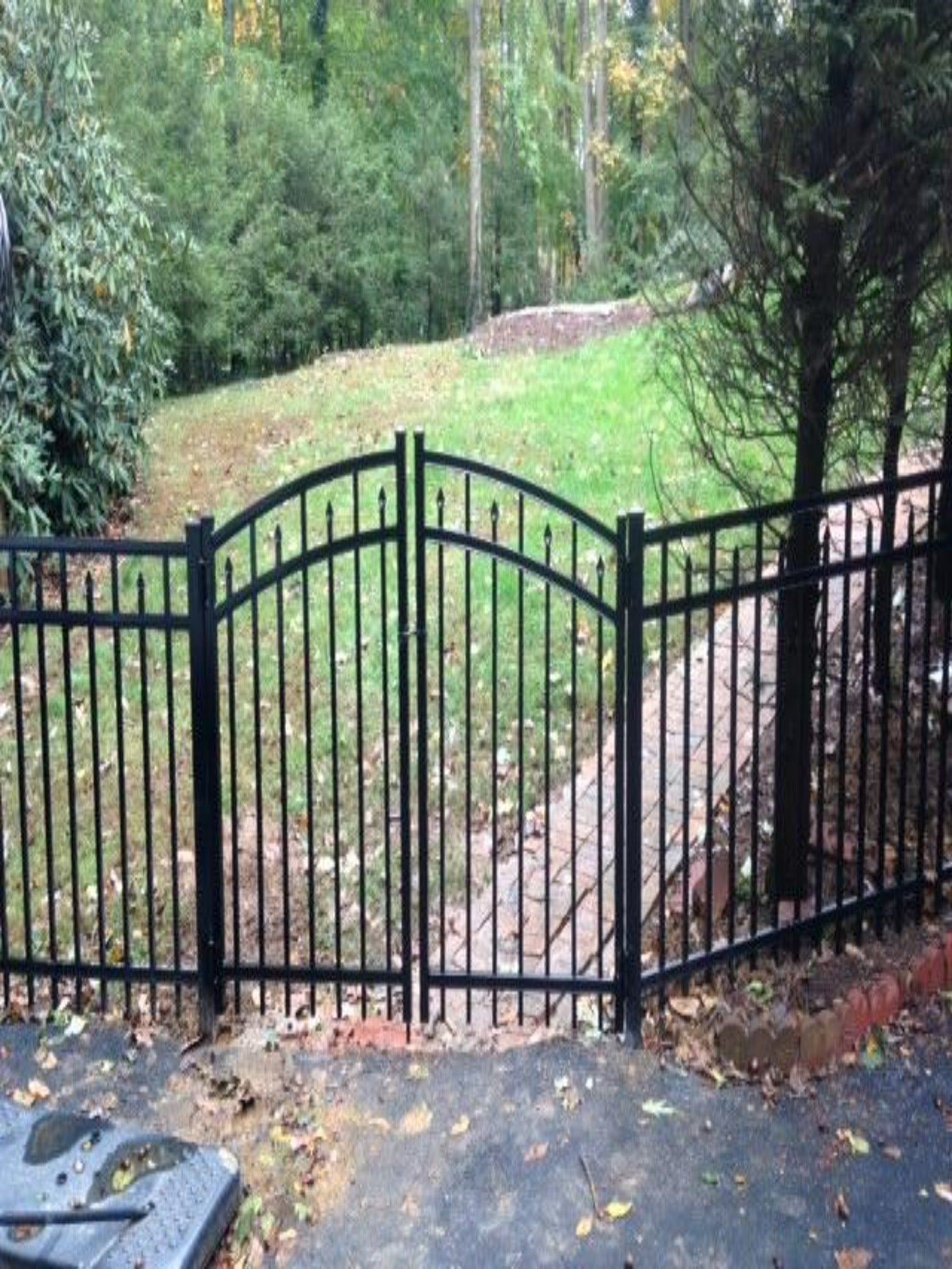 Double Drive Aluminum gate 