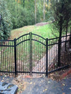 Image of a Double Residential Arched Walk Gate  Myyardfence 