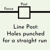 Commercial Line Post