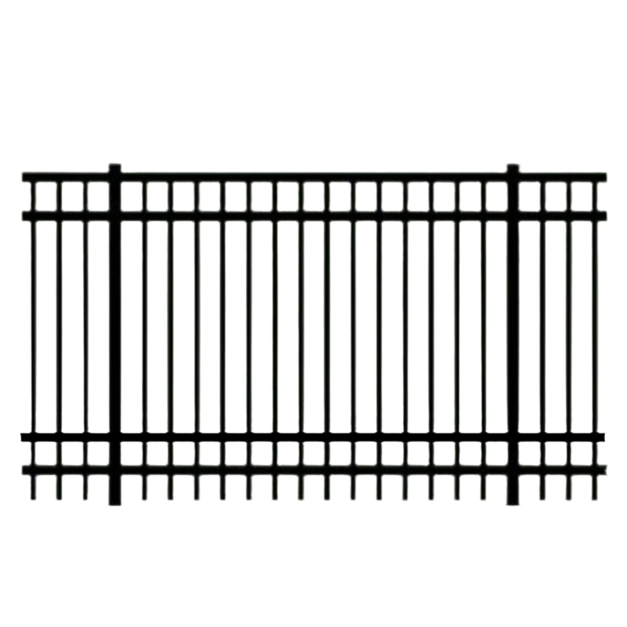 Aluminum 6' Beagle Residential  Fence Panel 