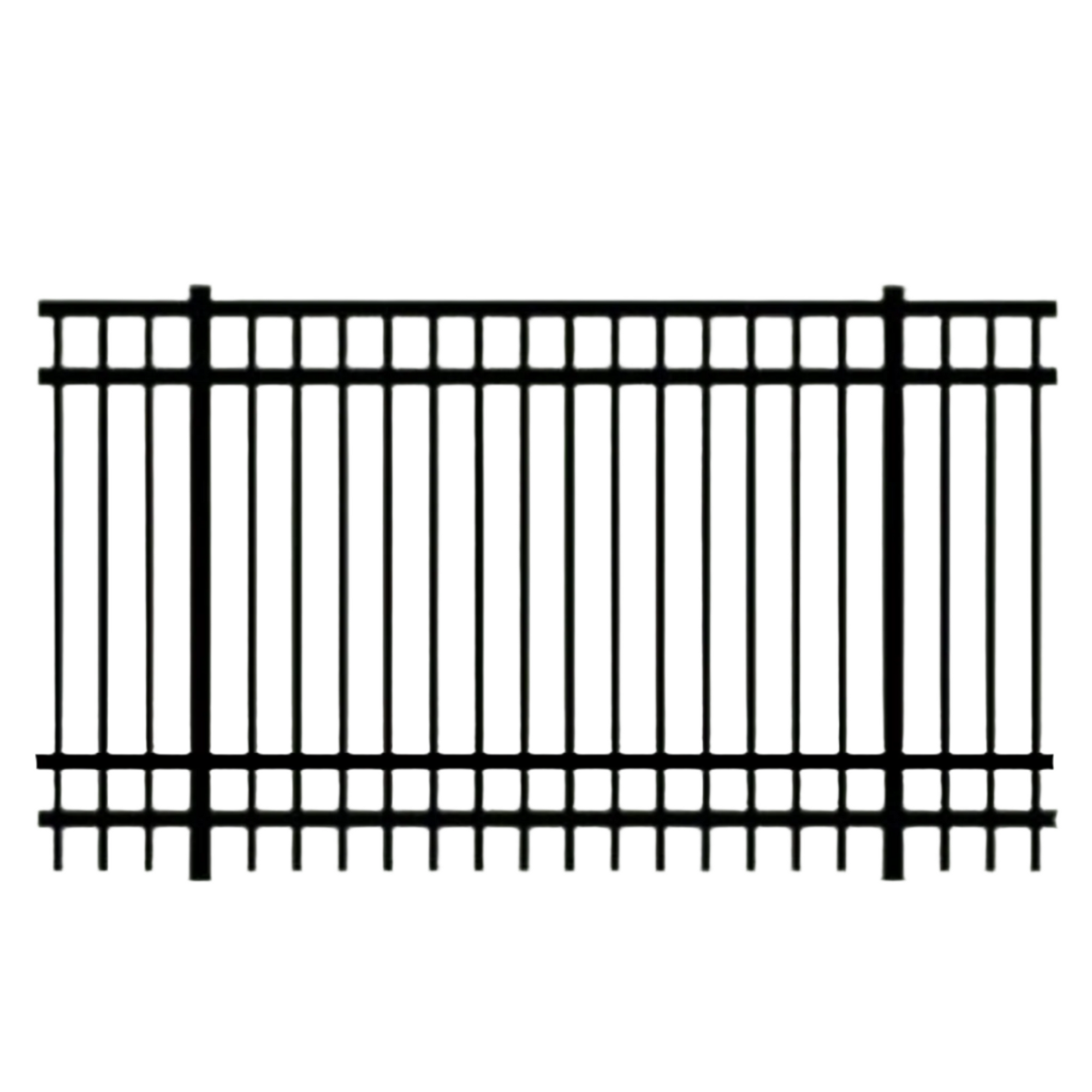 Aluminum 6' Beagle Residential  Fence Panel